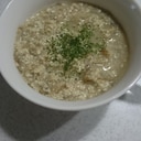 豆腐とごぼうの豆乳スープ